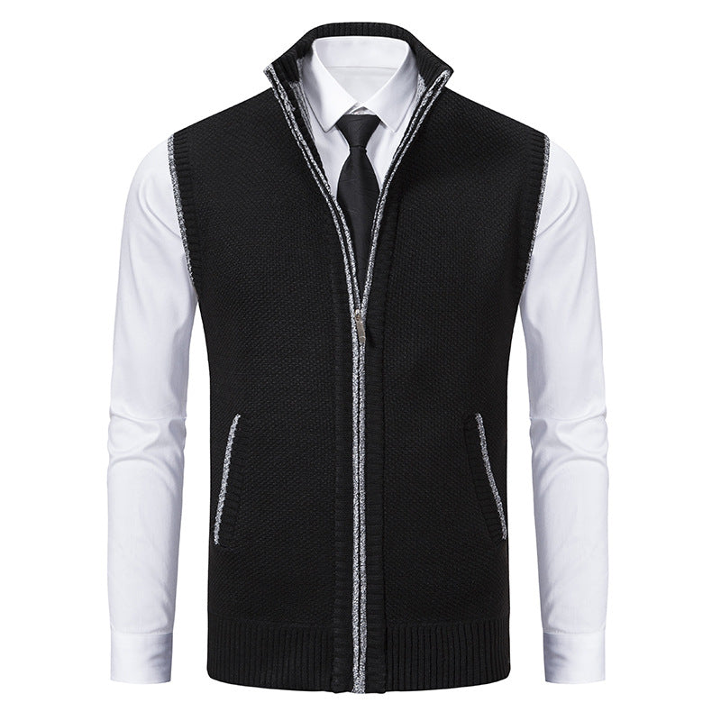 Samuel - Schicke Herrenweste mit Zipper