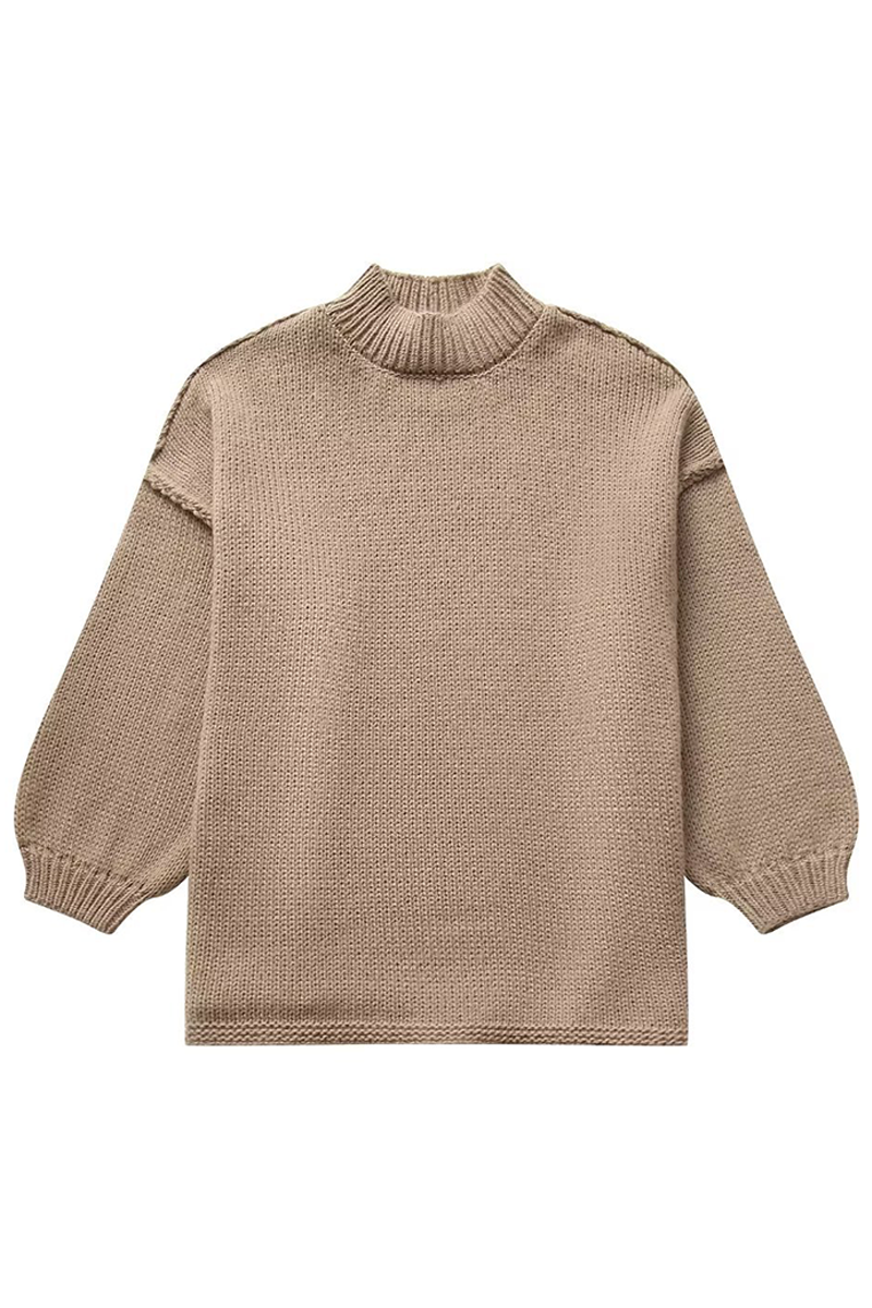 Suki - Dünner Pullover mit Rundhalsausschnitt