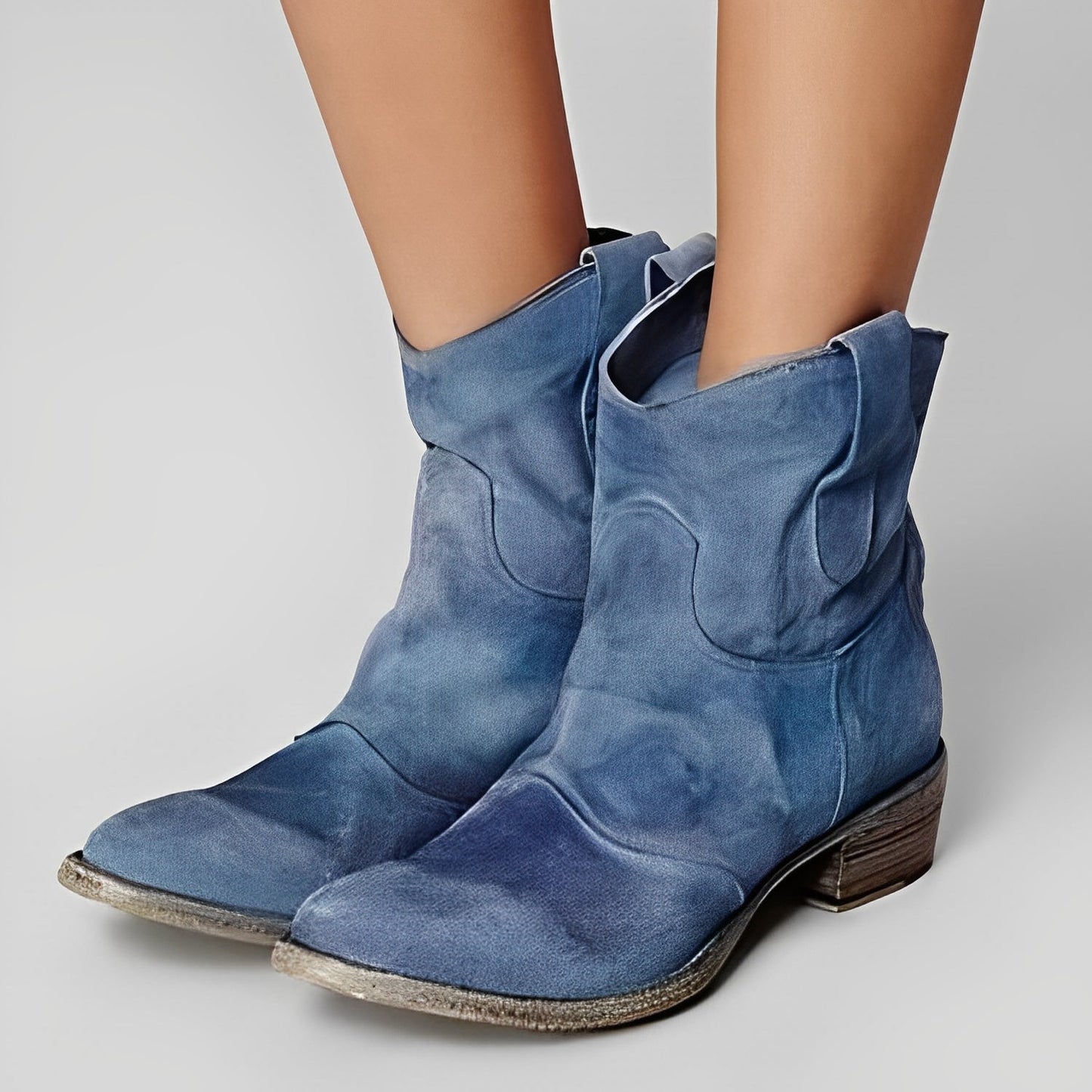 Margaret - Bequeme Damenlederstiefeletten