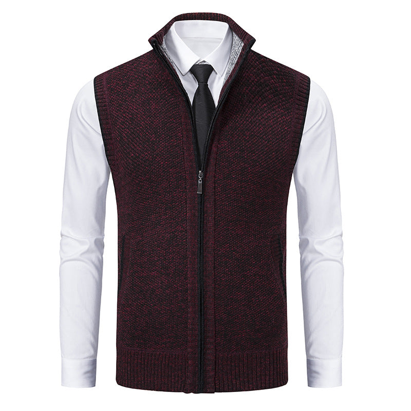 Samuel - Schicke Herrenweste mit Zipper