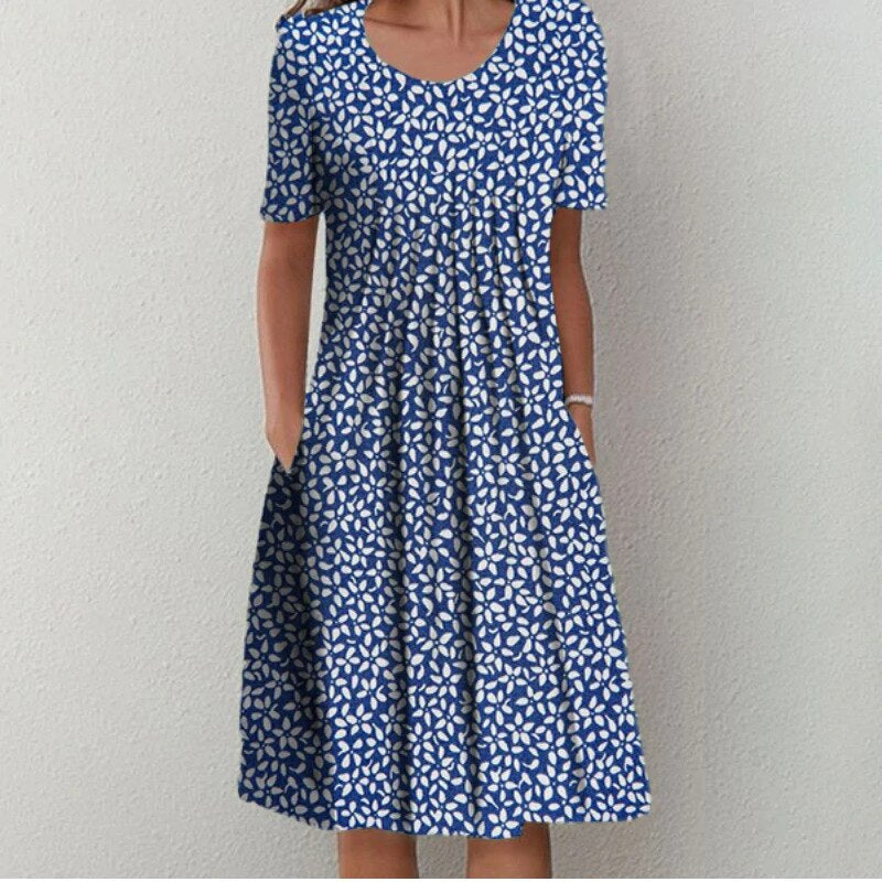Anne - Kleid Floral Leuchtende Blume