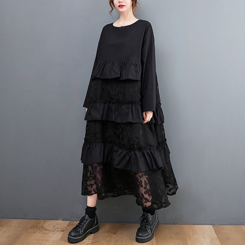 Lauryn - Weites Boho-Kleid mit Details für Damen