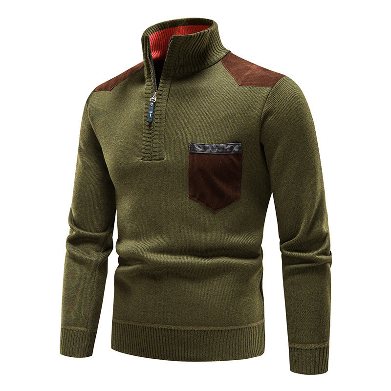 Kevin - Moderner Herrenpullover aus weicher Wolle