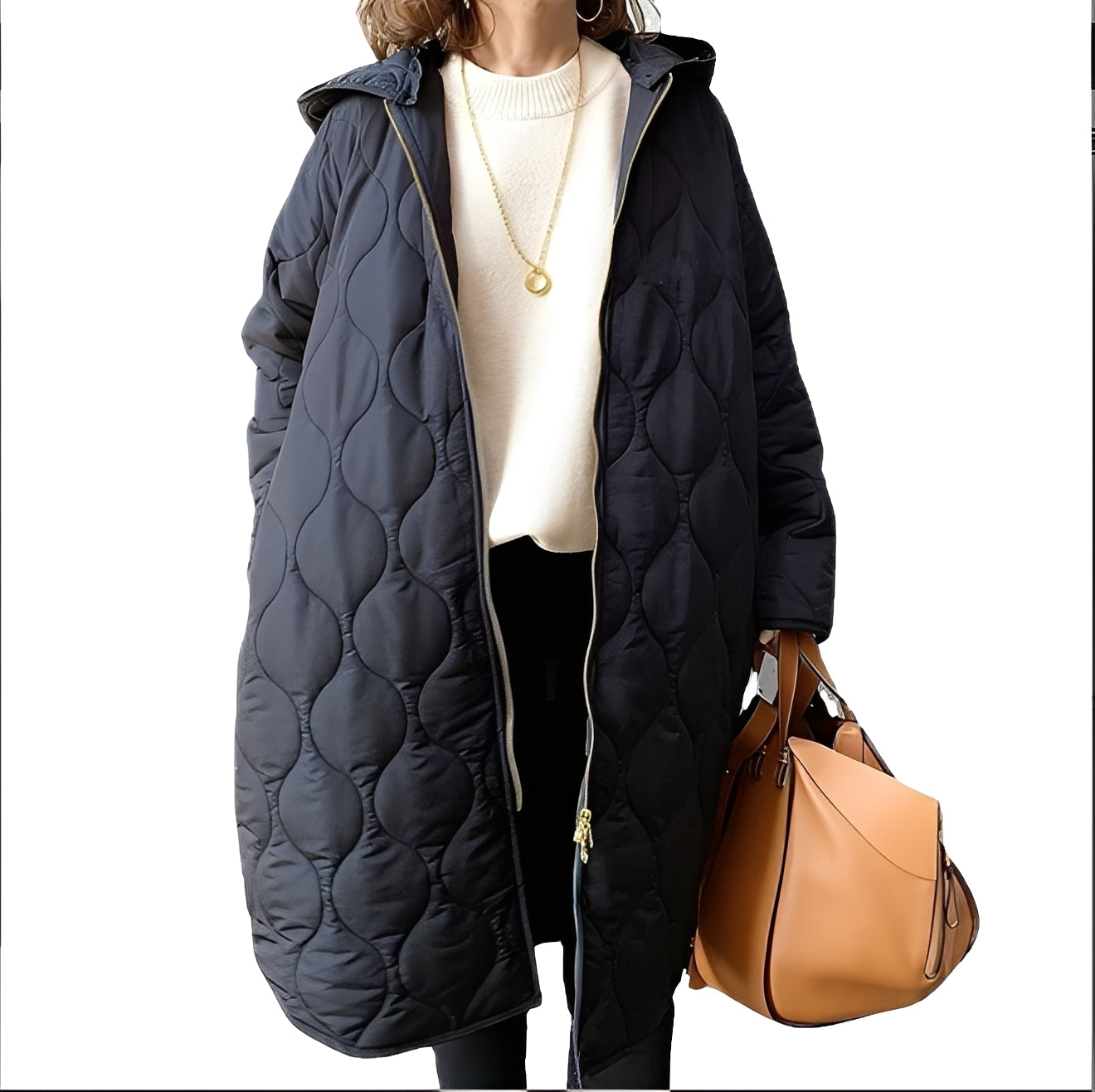Krystine - Angenehmer Damen-Parka mit Kapuze