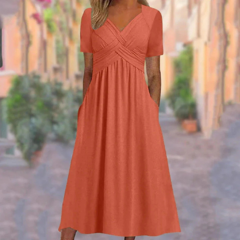 Mara – Softes A-Linien-Kleid