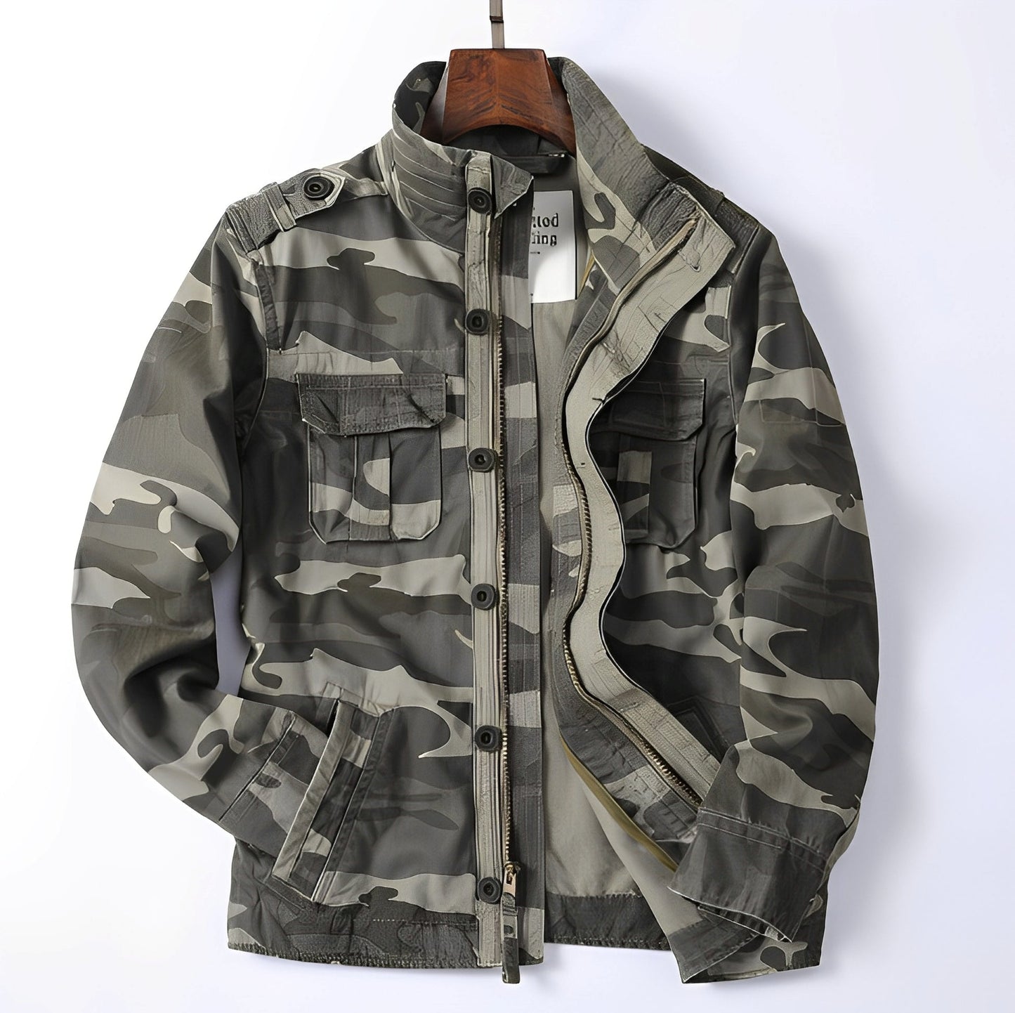 Trenton - Klassische Herren-Jeansjacke mit Taschen