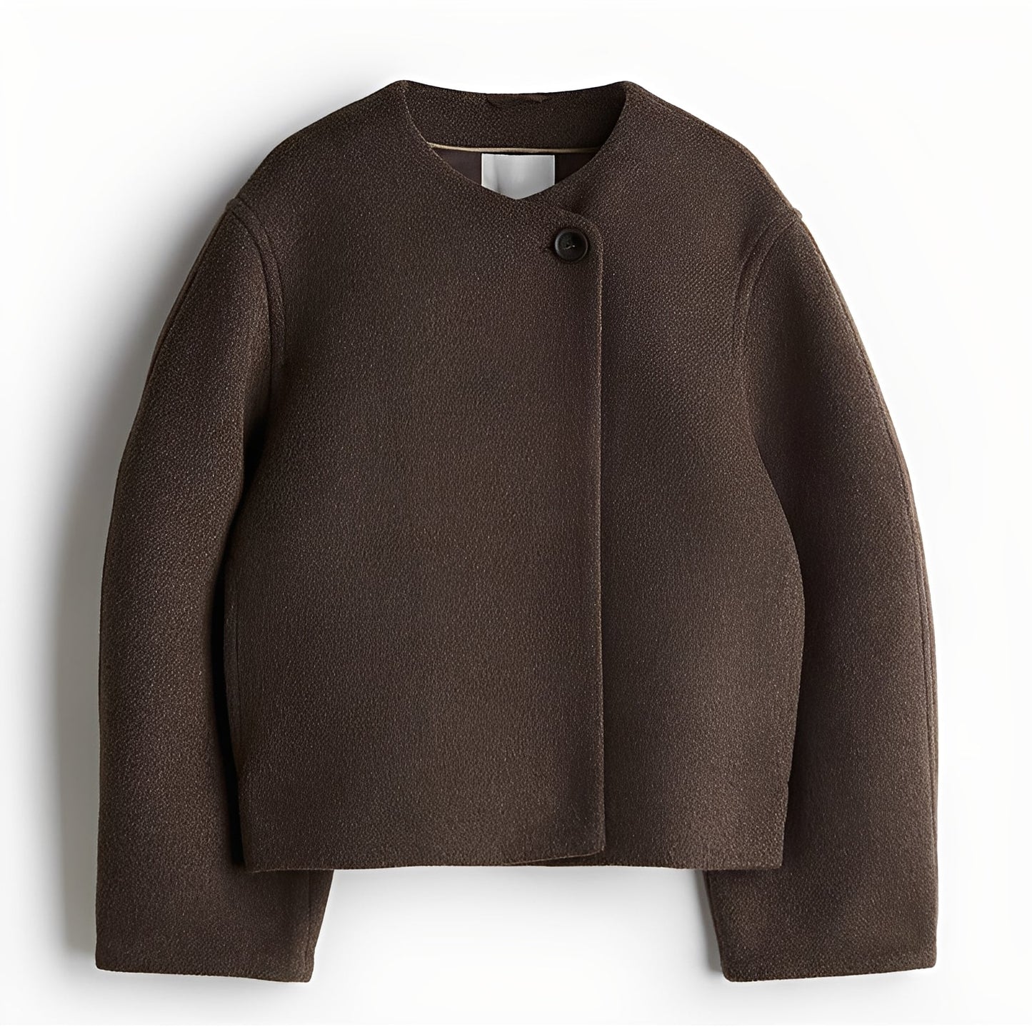 Beatrice - Eleganter kurzer Wollmantel für Damen