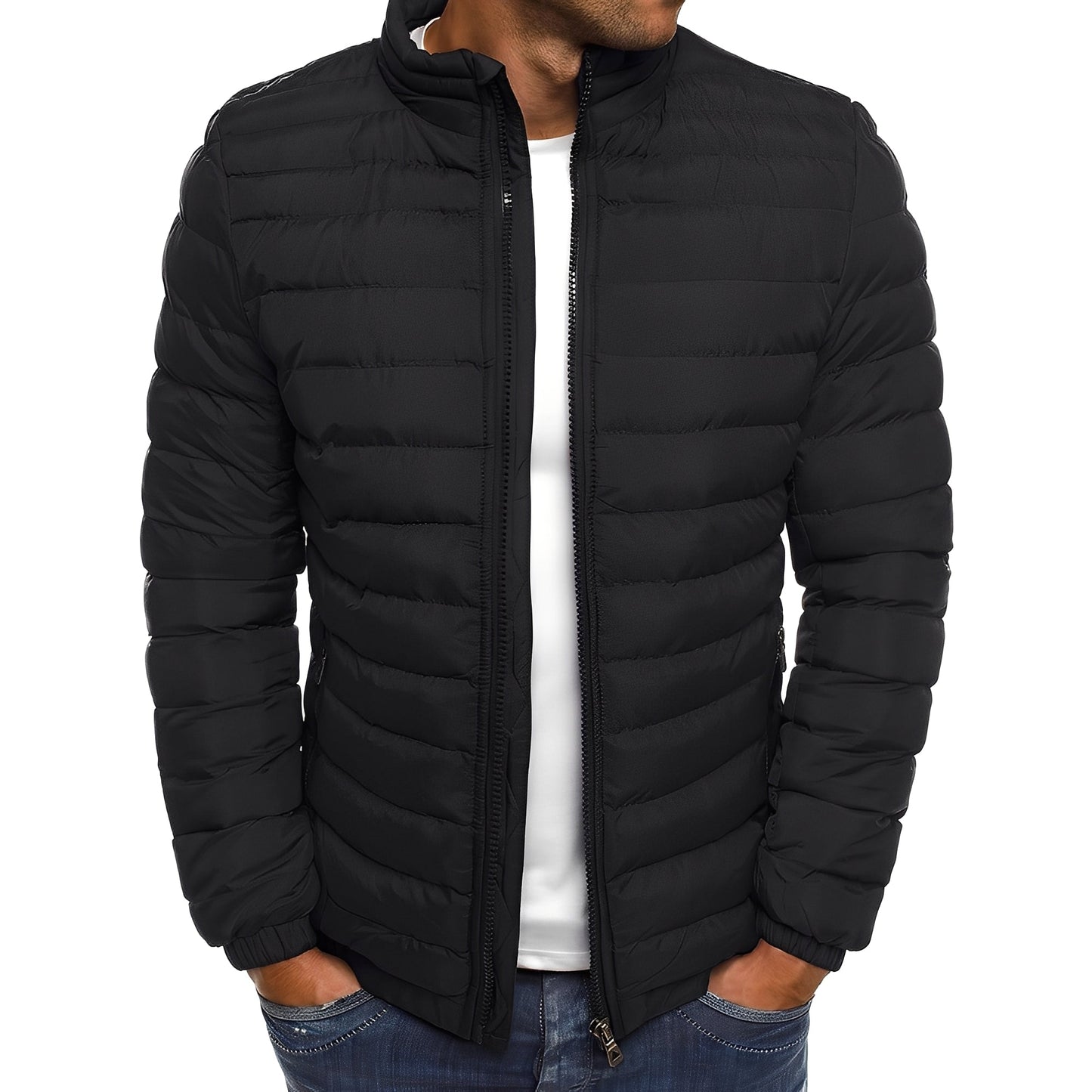 Bernard - Kuschelige, warme Daunenjacke für Herren