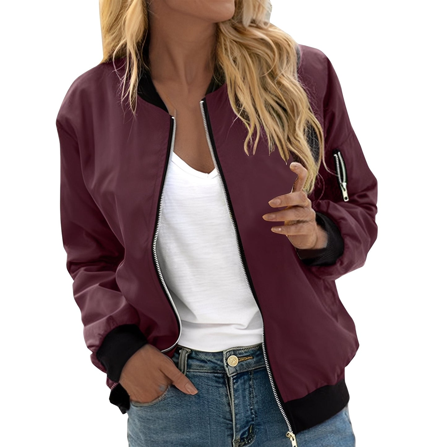 Shirlee - Bequeme Damenjacke im klassischen Retro-Look