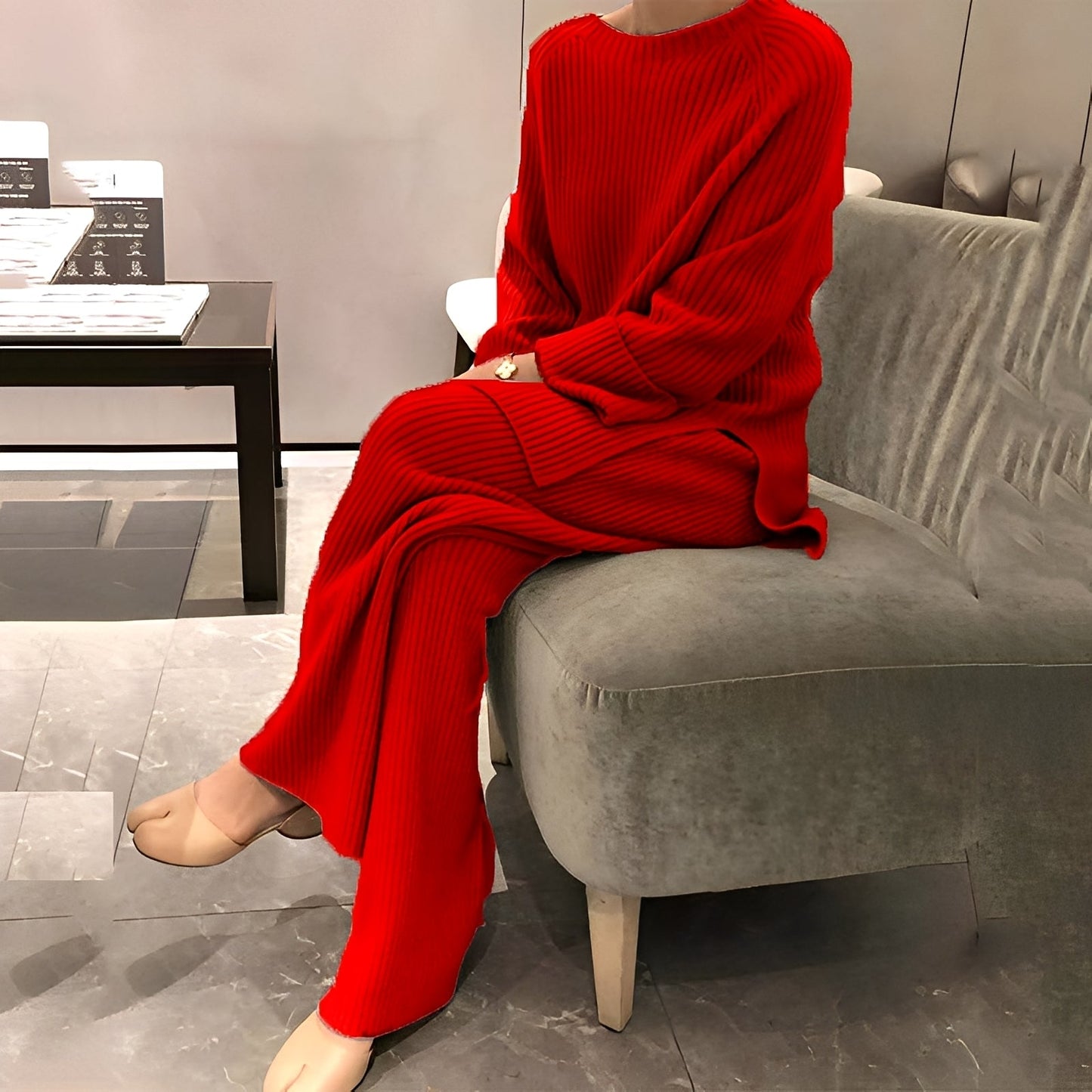 Carolina - Komfortables und legeres Damen-Strickset