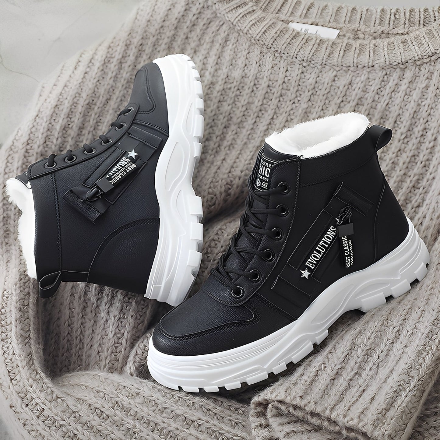 Adamina - Komfortable, warme Damenstiefel