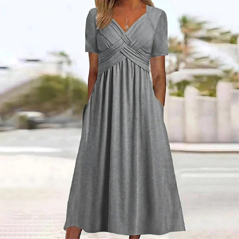 Mara – Softes A-Linien-Kleid