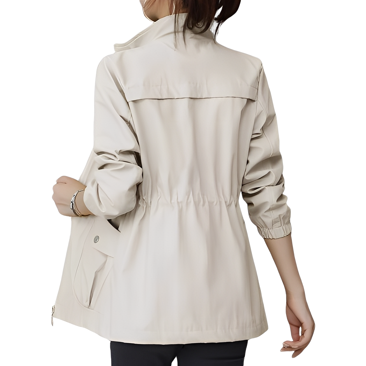 Gwenda - Modische Damenjacke mit anpassbarer Taille