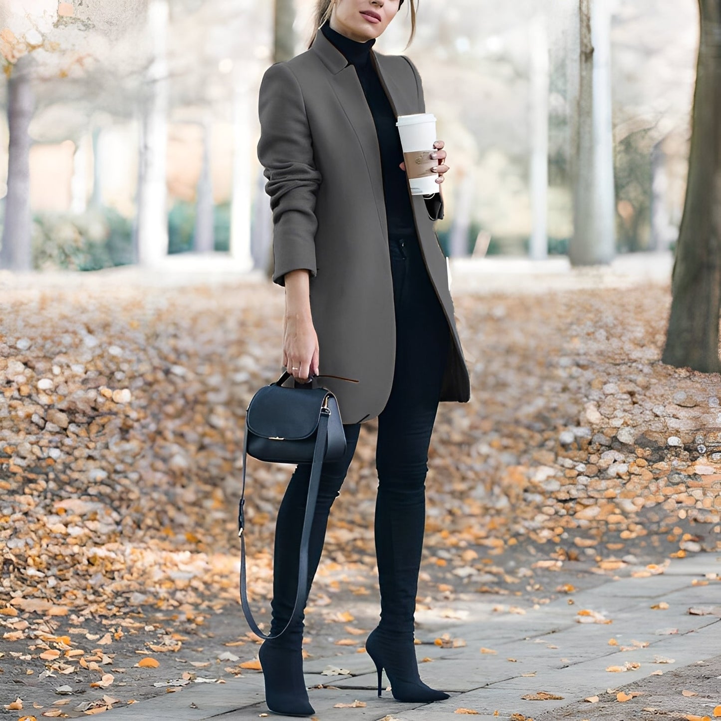 Jazmin - Bequemer, bunter Damen-Wollblazer