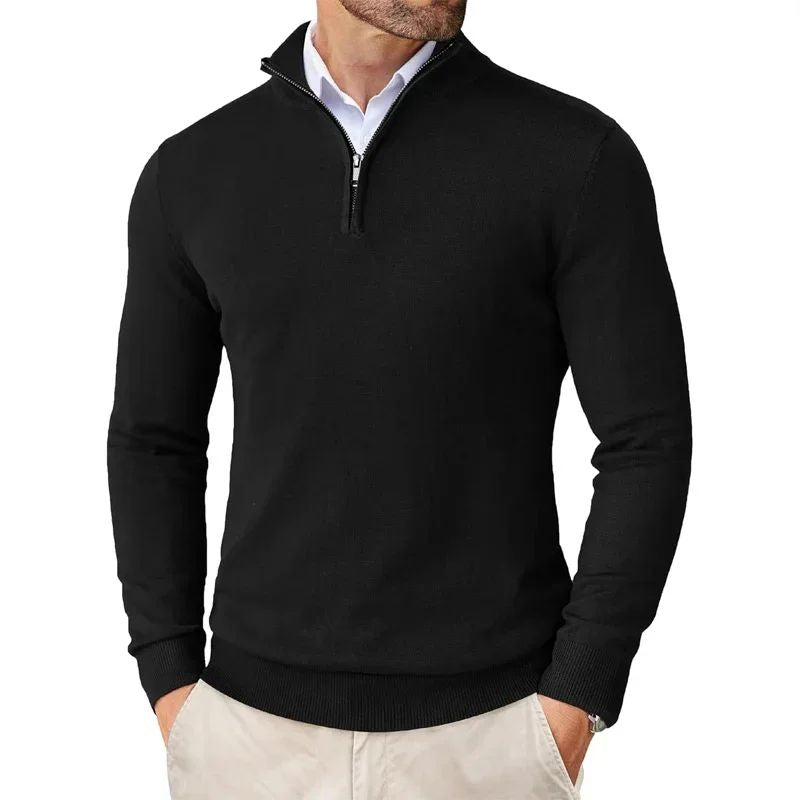 Bowen - Modischer Herrenpullover mit Reißverschluss