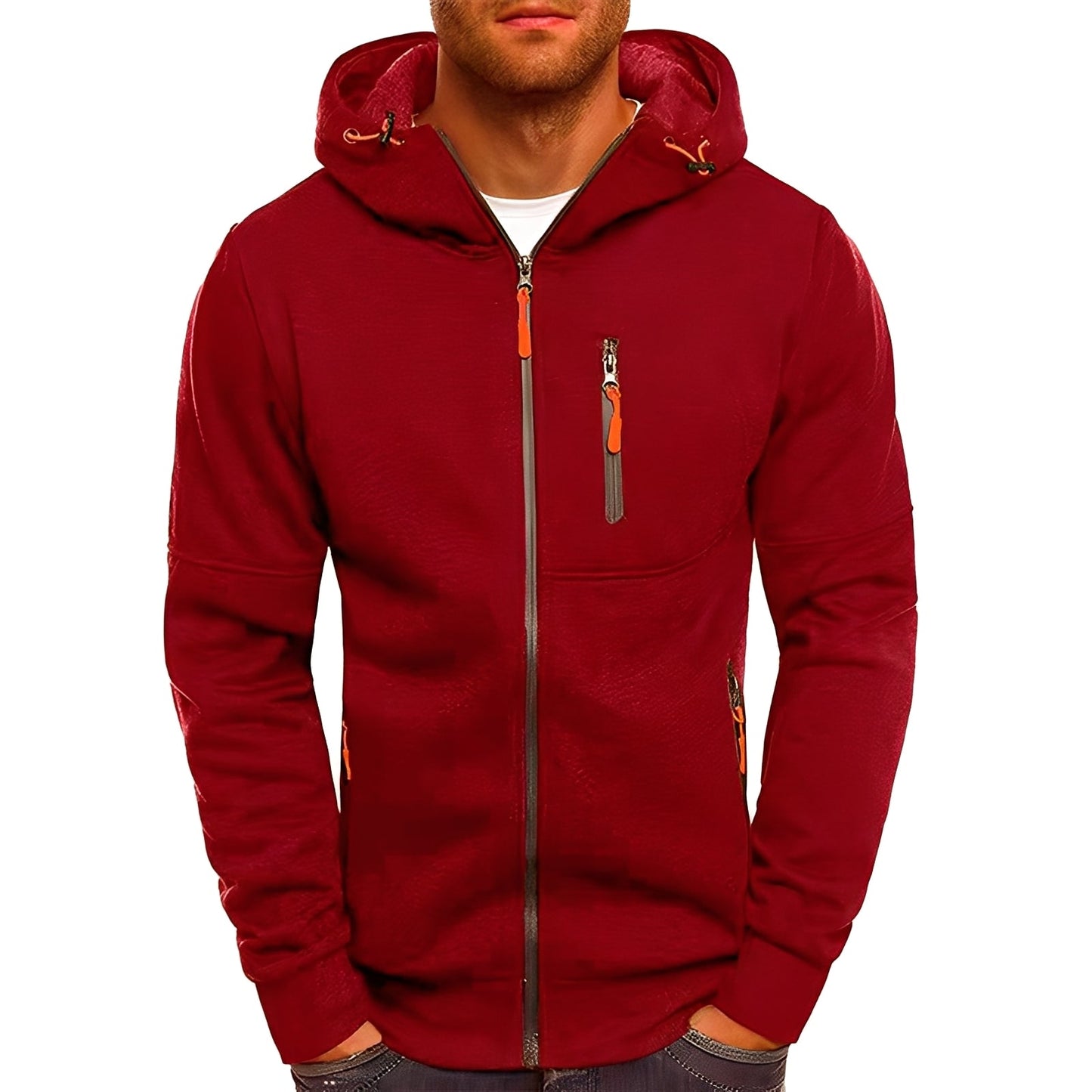 Lowell - Bequeme, modische Herrenjacke mit Kapuze
