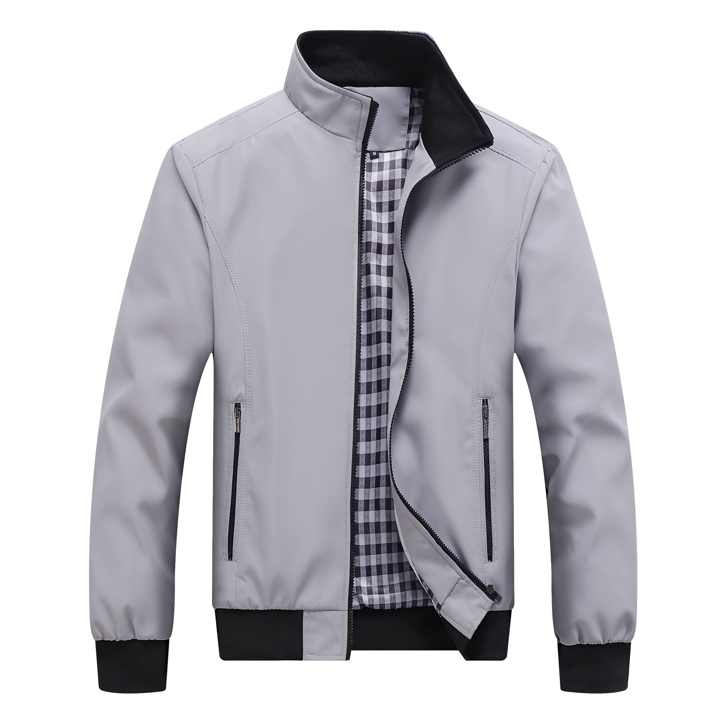 Terrence - Bequeme, modische Herrenjacke mit Windschutz