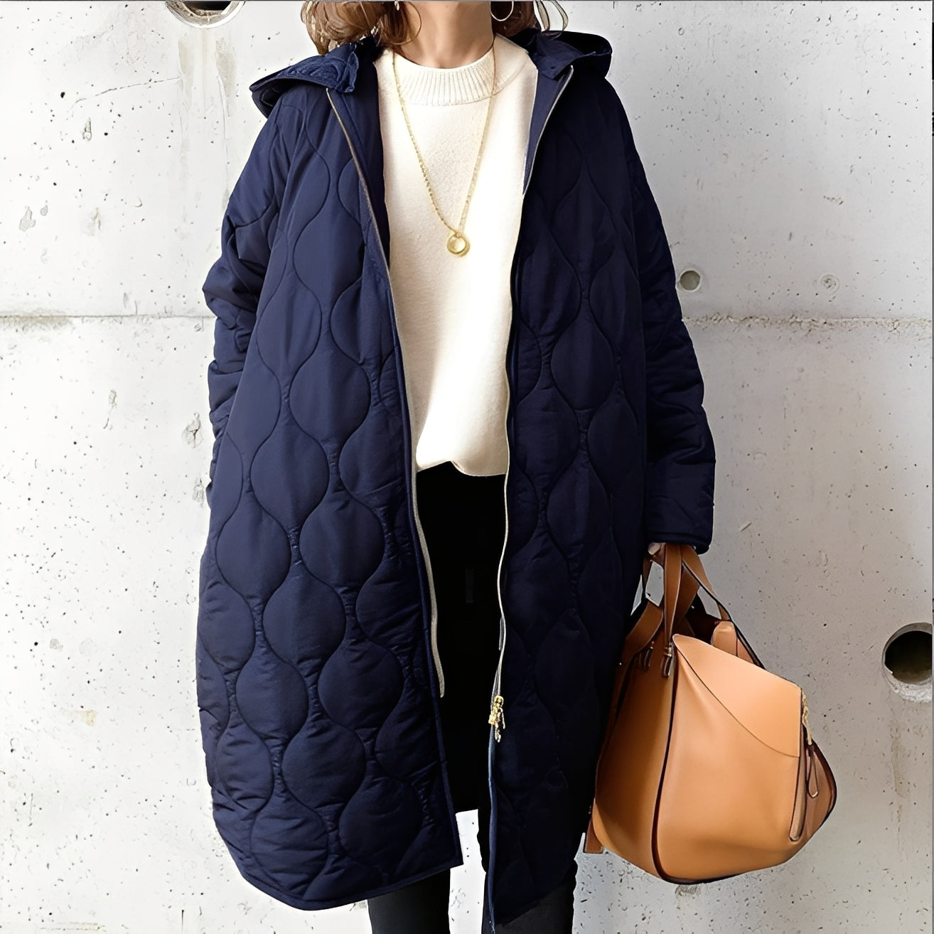 Krystine - Angenehmer Damen-Parka mit Kapuze