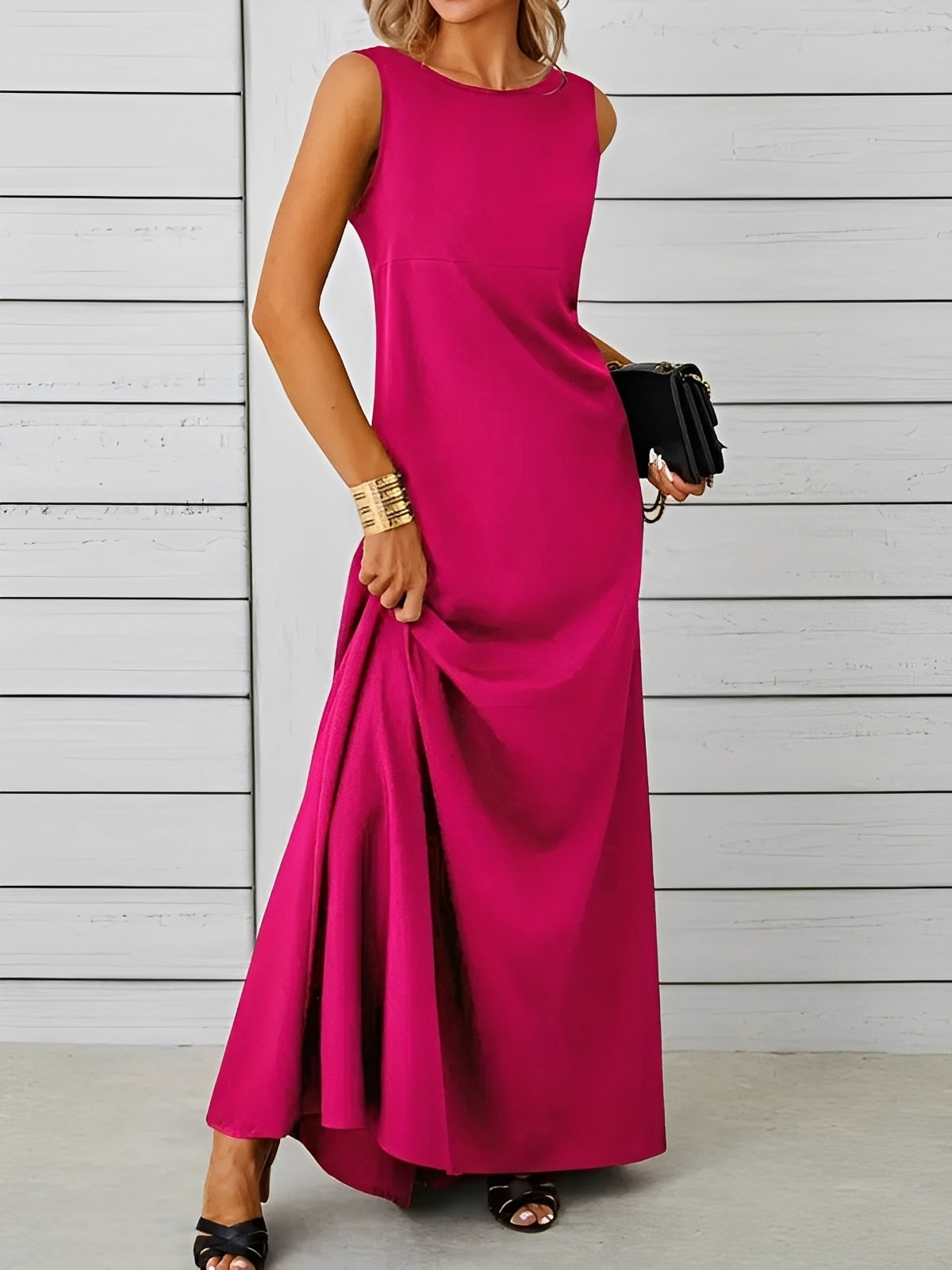 Saranna - Schickes langes Damenkleid