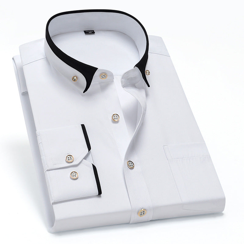 Tanner - Komfortables Herren-Langarmhemd mit Tasche