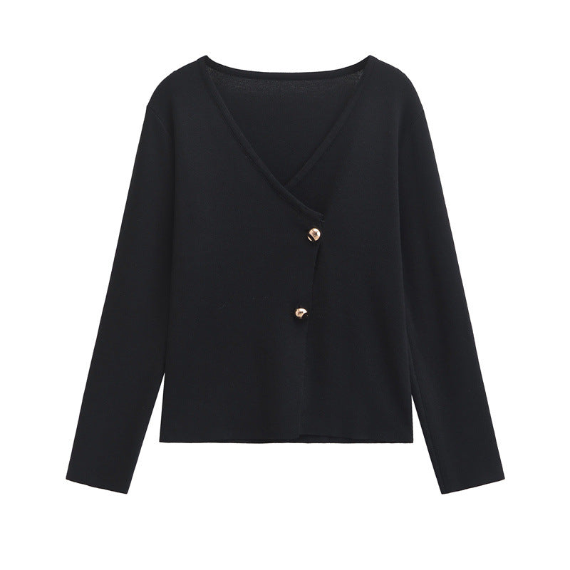 Helena - Eleganter Damen-Cardigan mit unregelmäßigem Design
