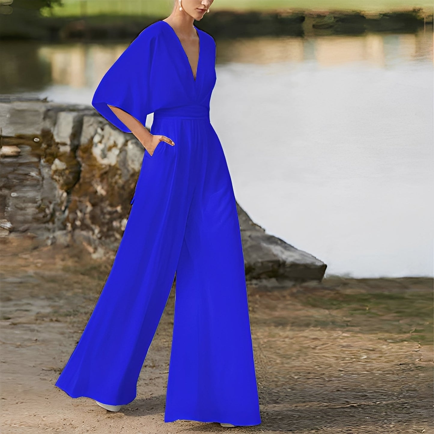 Elizabeth - Angenehmer und lockerer Damen-Jumpsuit