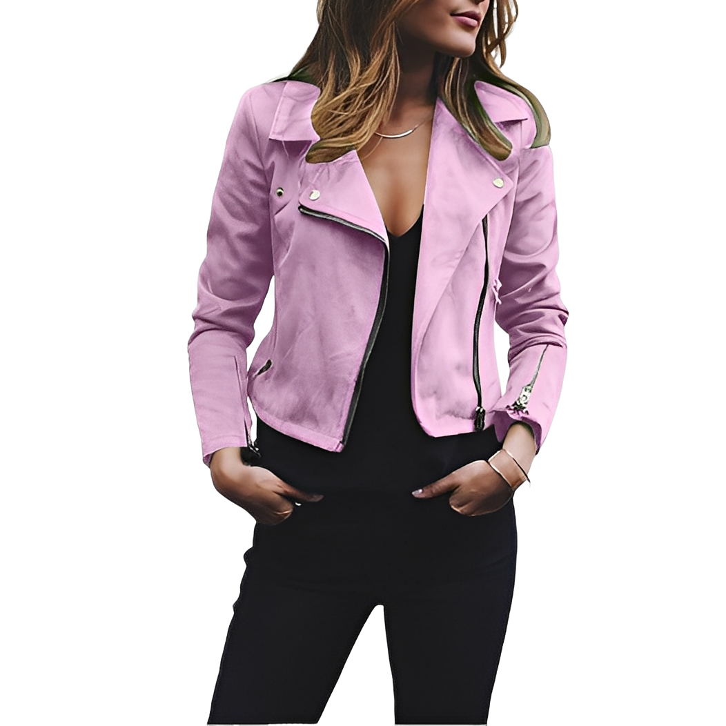 Euphemia - Modische Damen-Kurzjacke mit Revers