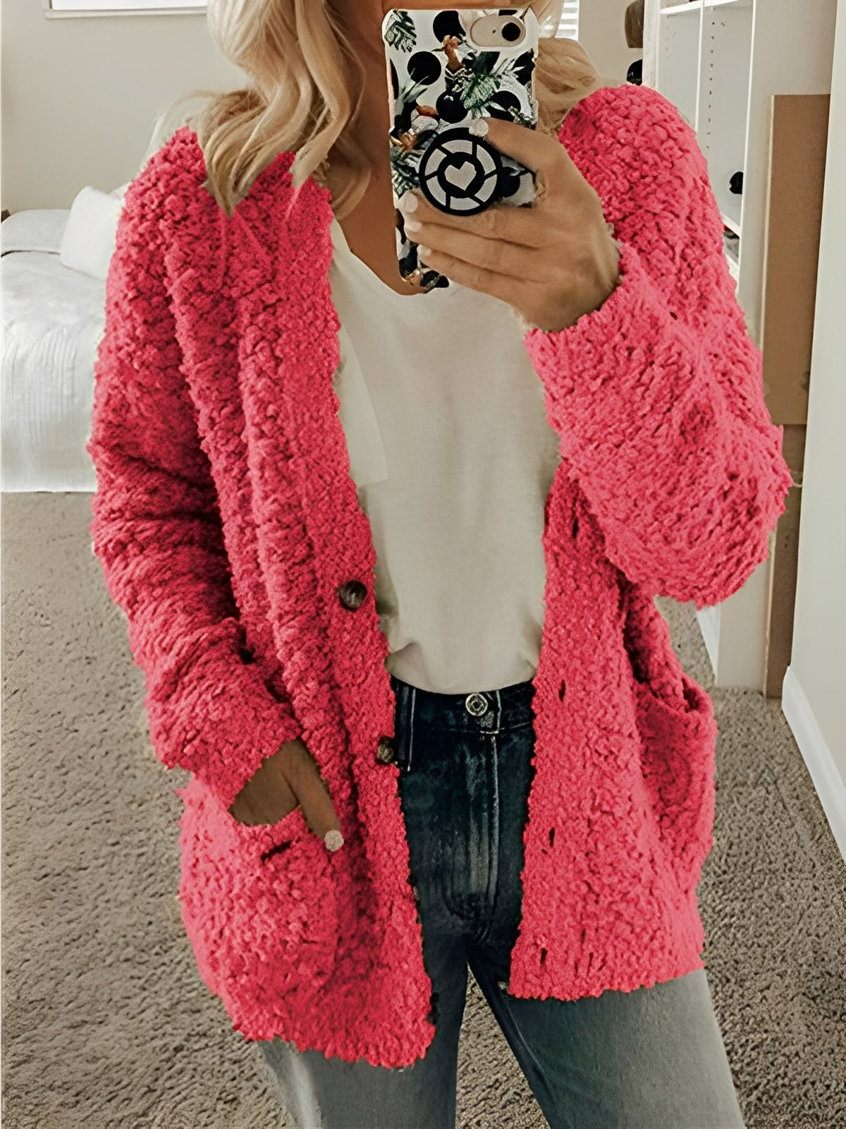 Elaine - Gemütlicher Freizeit-Cardigan für Damen