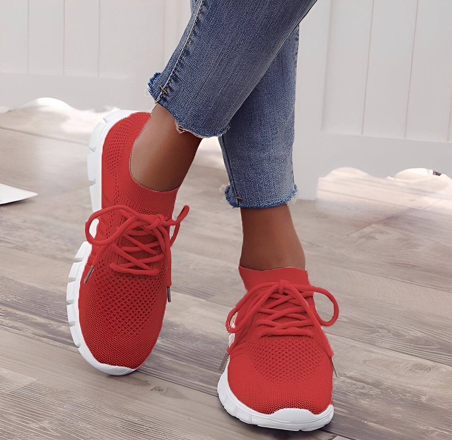 Amanda - Bequeme Damen-Sneaker aus Netzgewebe
