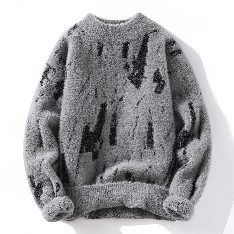 Damian - Zeitgemäßer Herren-Fleecepulli