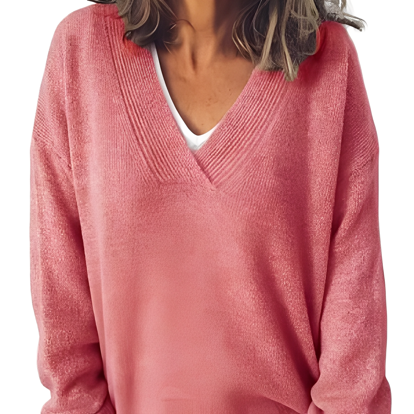 Camryn - Damenpullover aus lockerem Strick