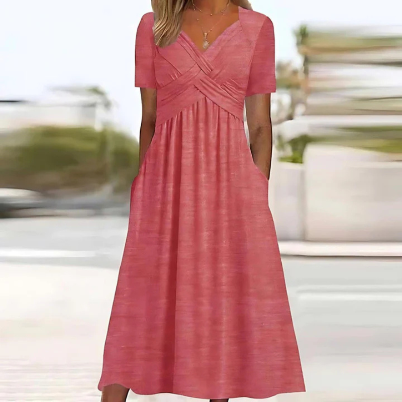 Mara – Softes A-Linien-Kleid