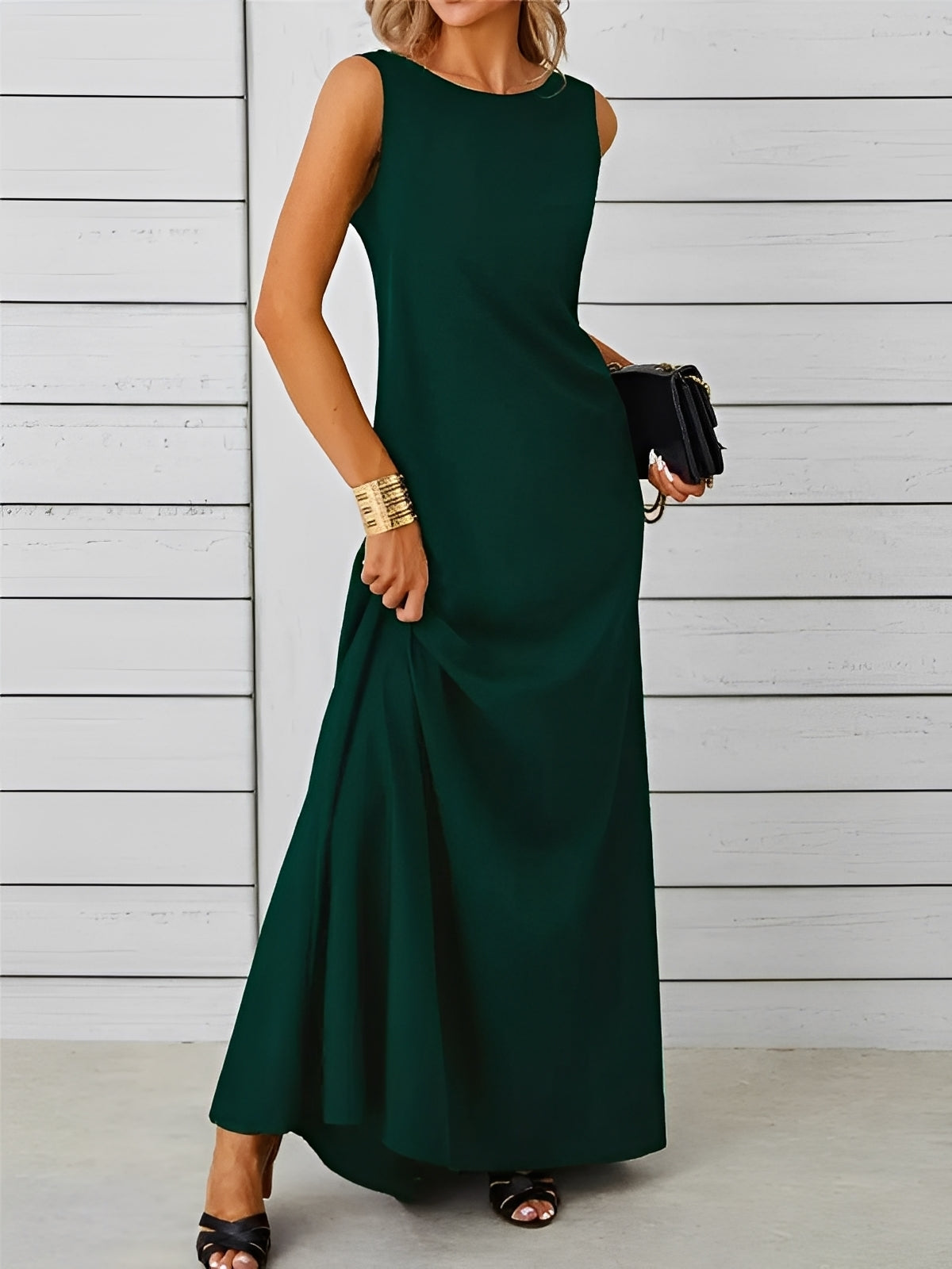 Saranna - Schickes langes Damenkleid
