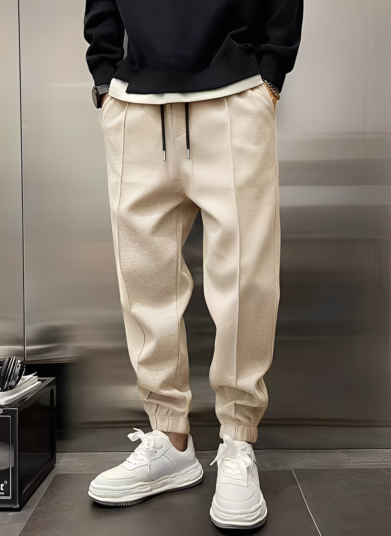 Philip - Komfortable, dicke, breite Herrenhose