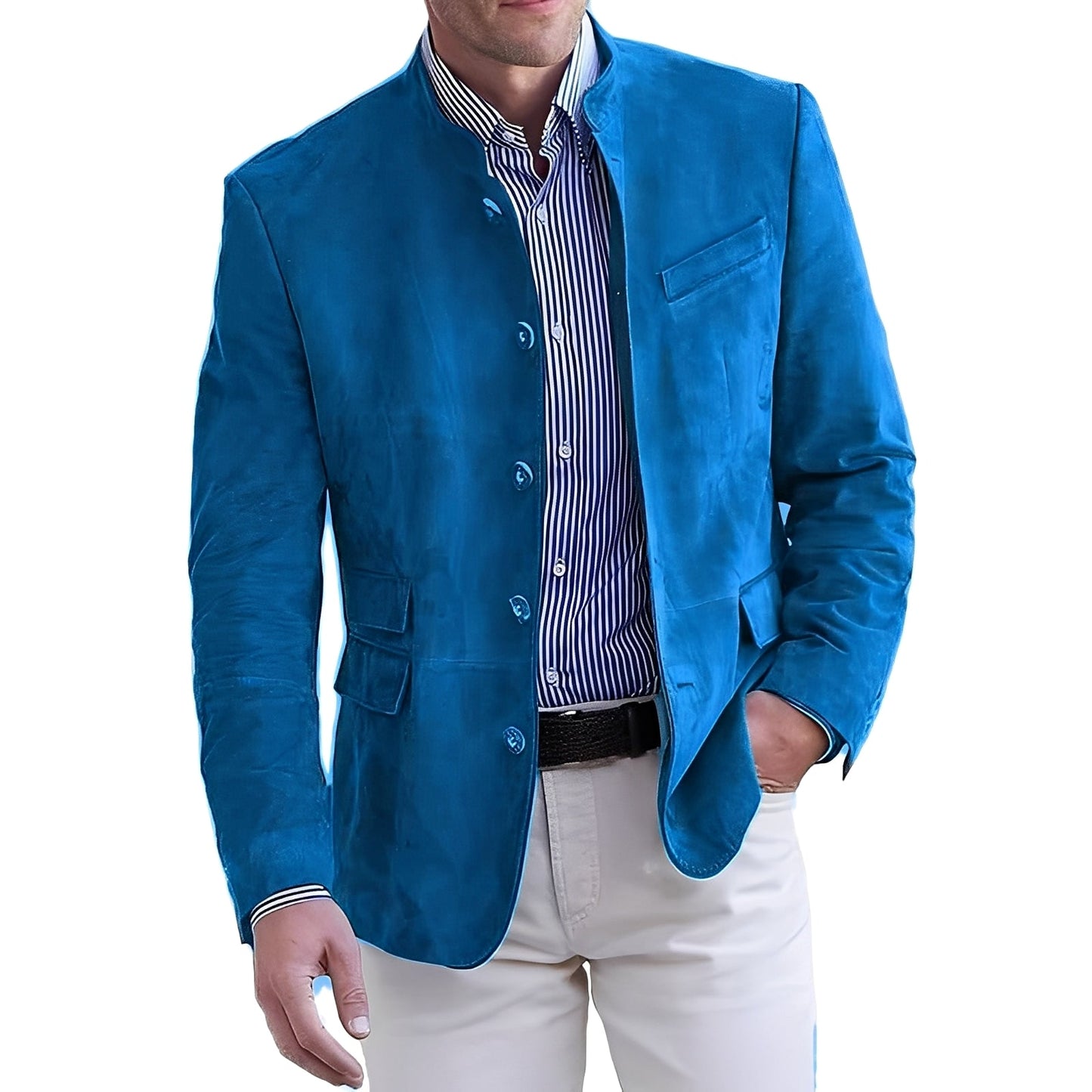 Brenden - Klassische Herrenjacke mit Knöpfen