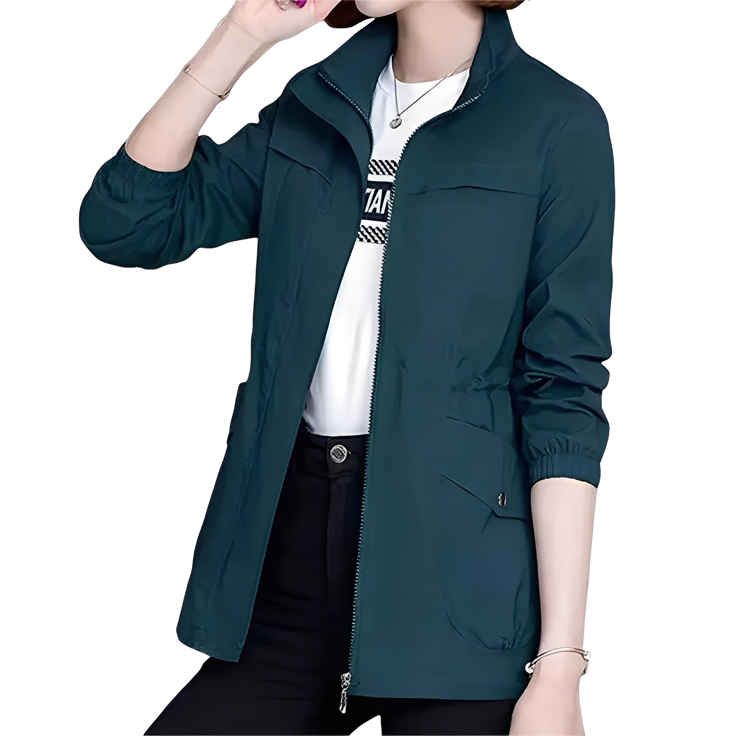 Gwenda - Modische Damenjacke mit anpassbarer Taille