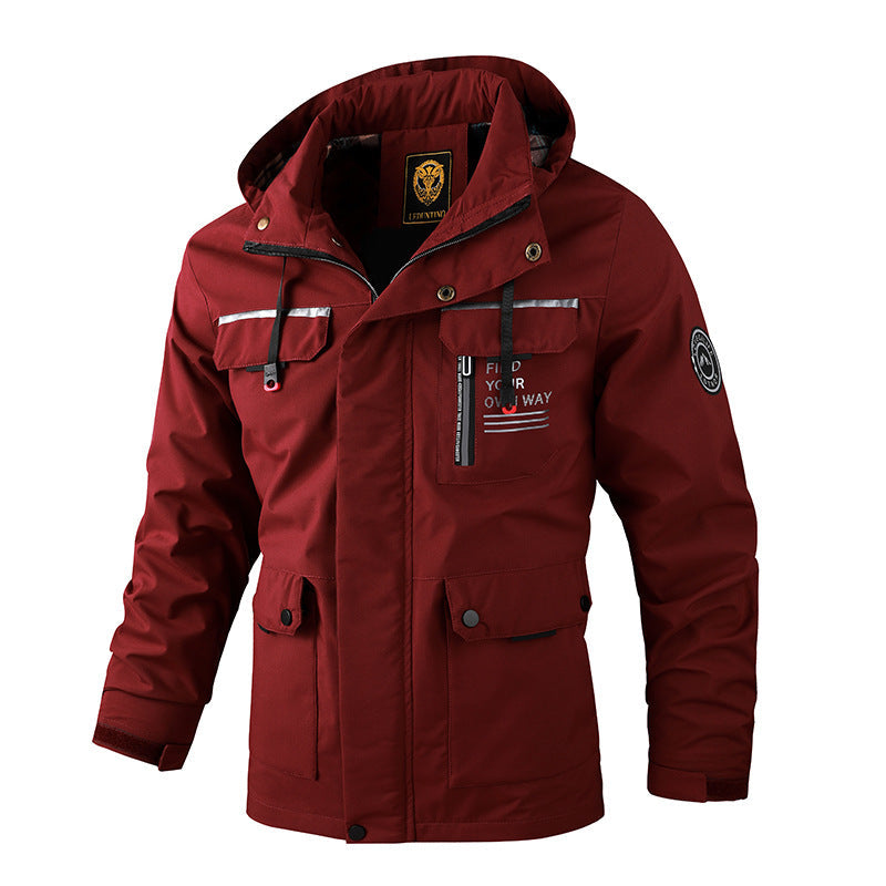 Millard - Zeitgemäße wasserfeste Cargo-Jacke für Männer