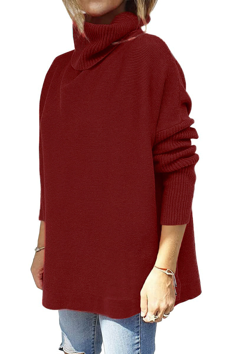 Macey - Damen-Wollpullover mit Rollkragen für mehr Wärme