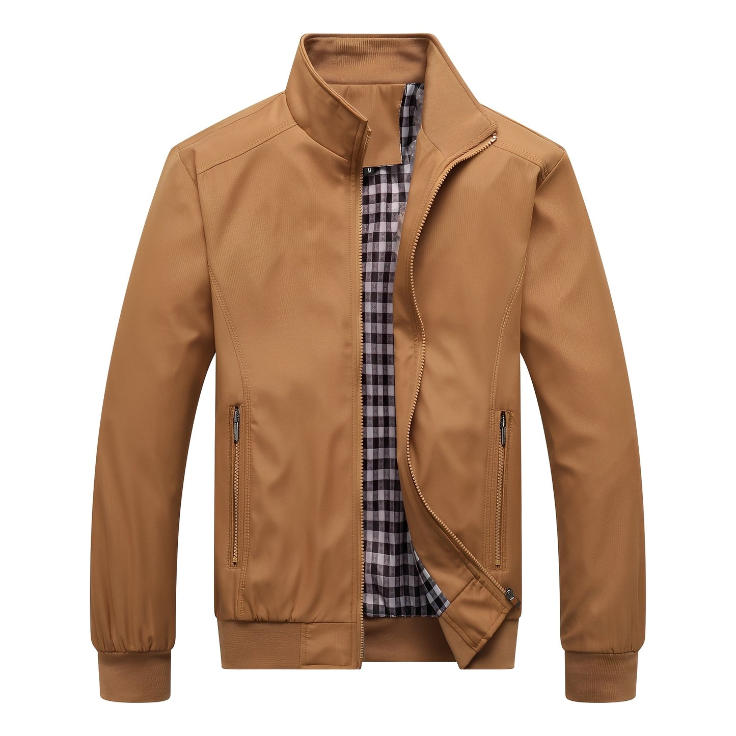 Terrence - Bequeme, modische Herrenjacke mit Windschutz