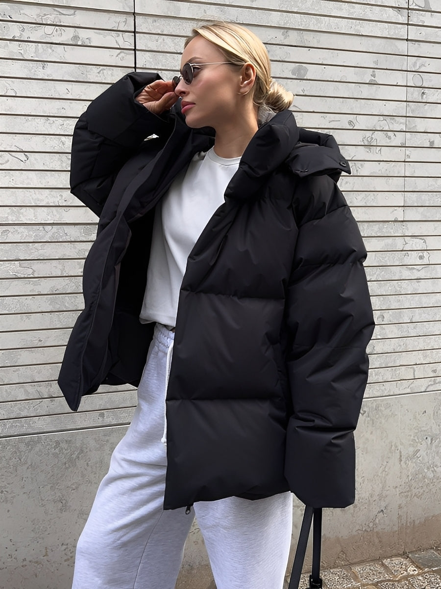 Loreen - Bequeme, warm gefütterte, locker sitzende Damenjacke