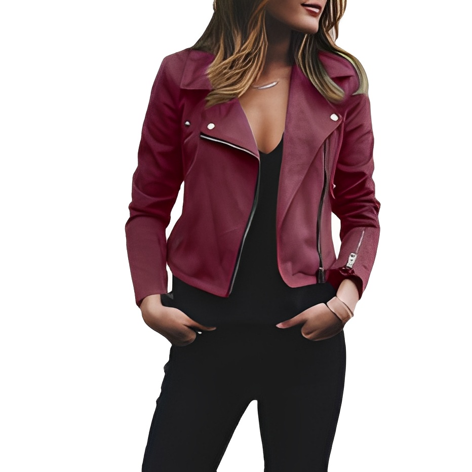 Euphemia - Modische Damen-Kurzjacke mit Revers