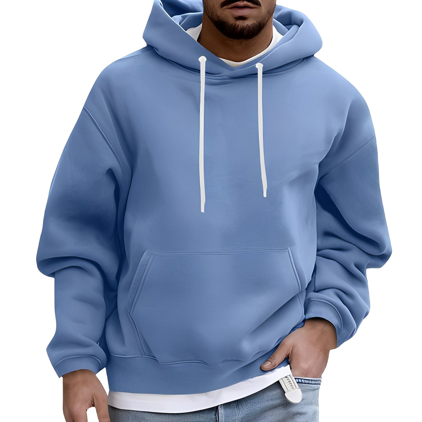 Rupert - Bequemer Herren-Hoodie mit Tasche