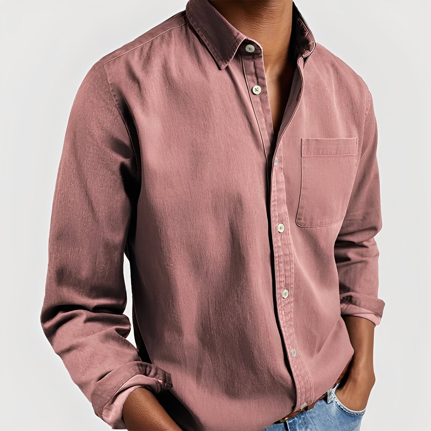 Tanner - Herren-Casual-Shirt mit Tasche