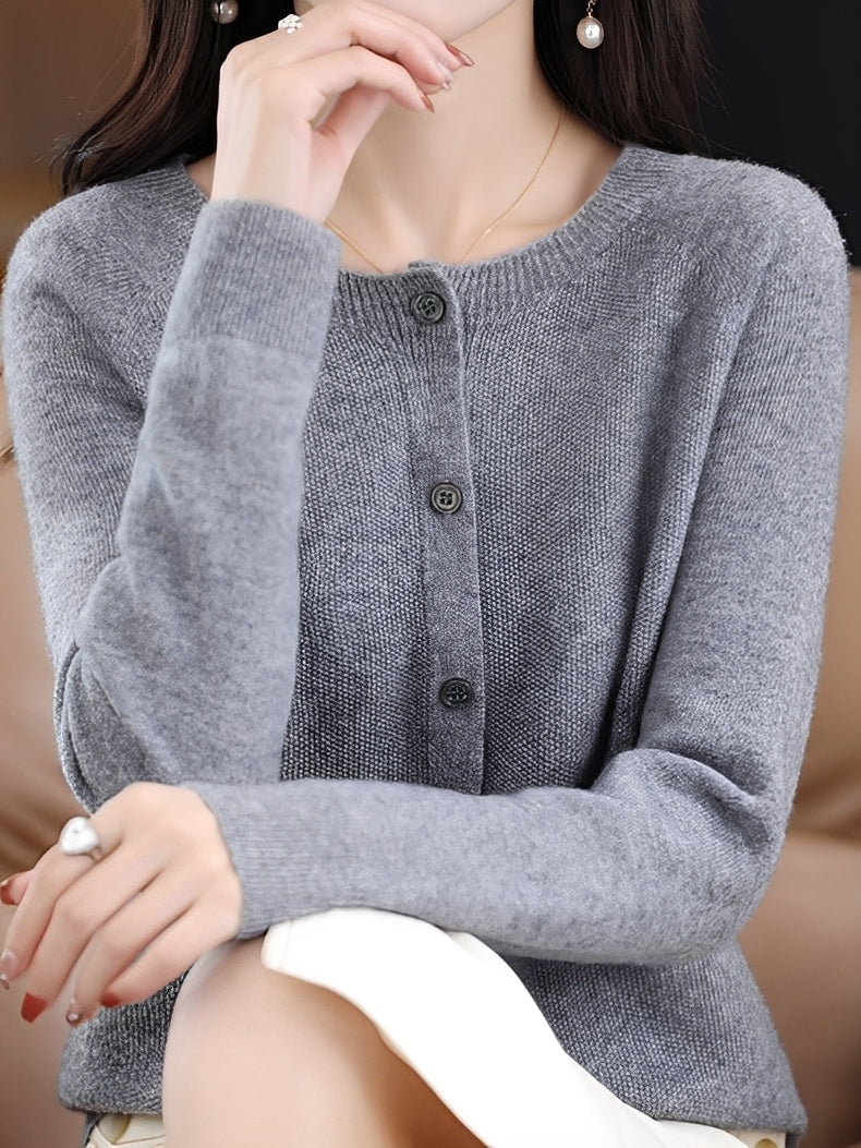 Arabella - Bequemer Damenpulli aus Wolle mit lockerem Stil