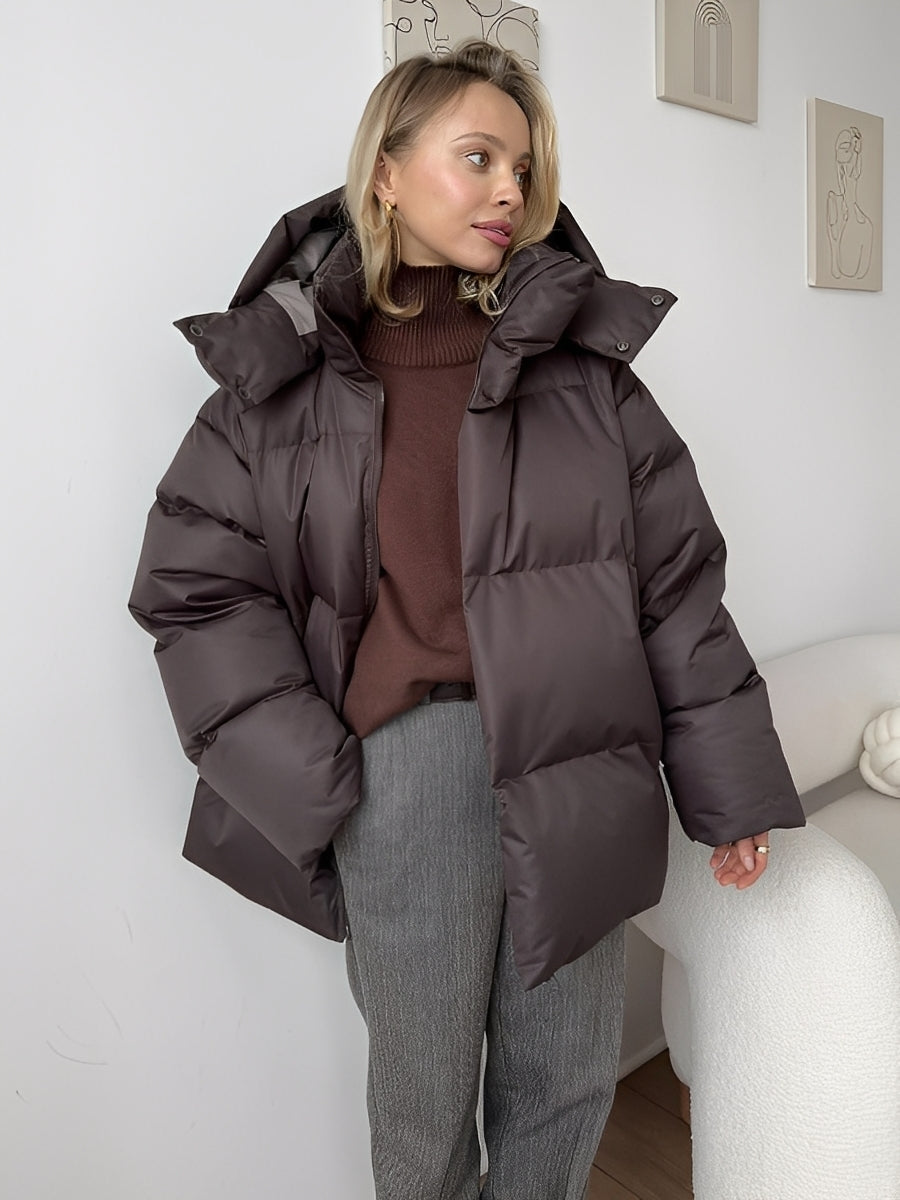 Loreen - Bequeme, warm gefütterte, locker sitzende Damenjacke