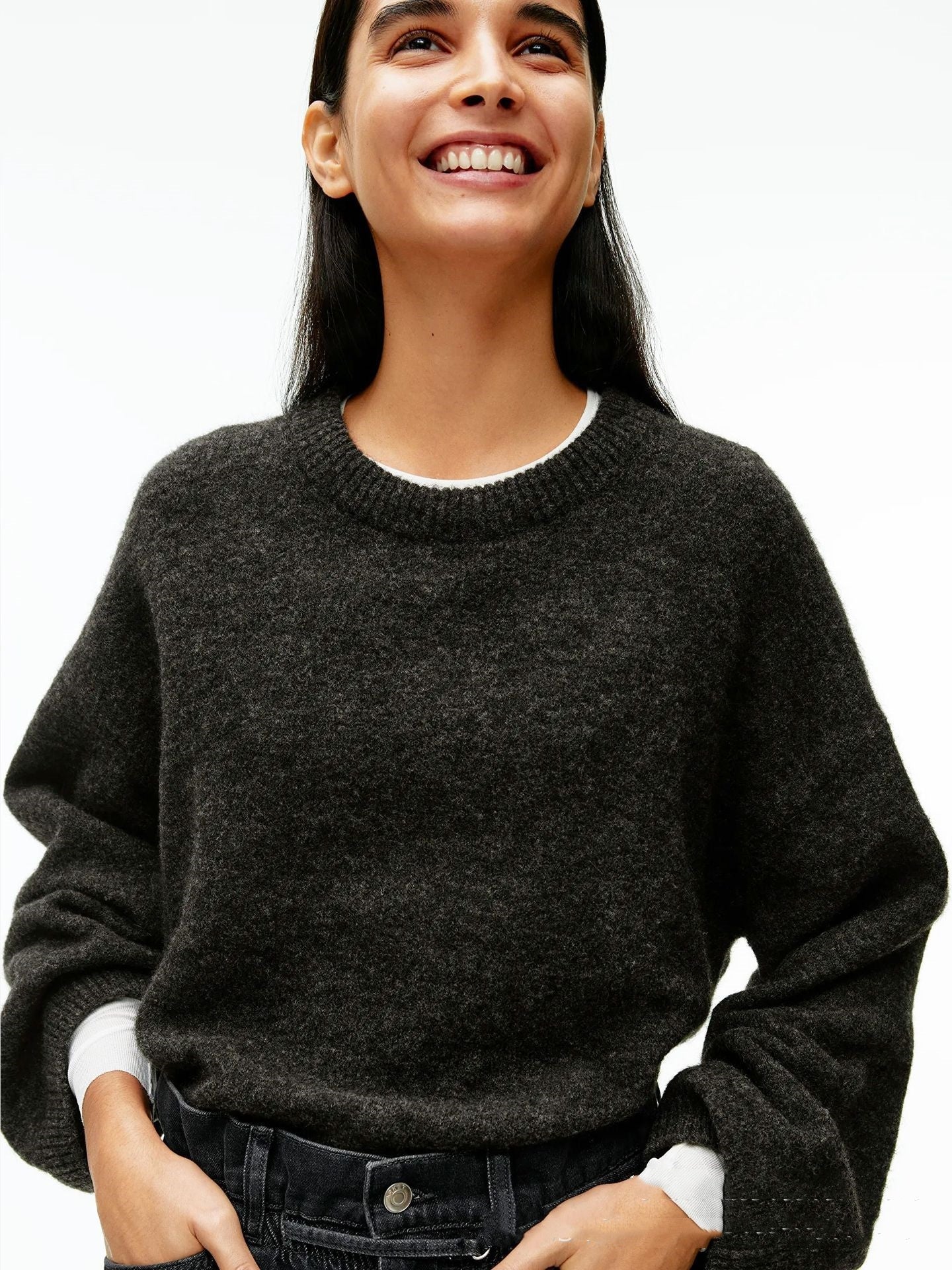 Caelie - Bequemer, dicker Kaschmir-Pullover für Damen
