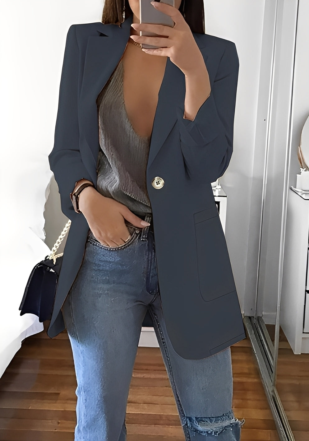 Stephanie - Eleganter, schmaler Blazer für Damen