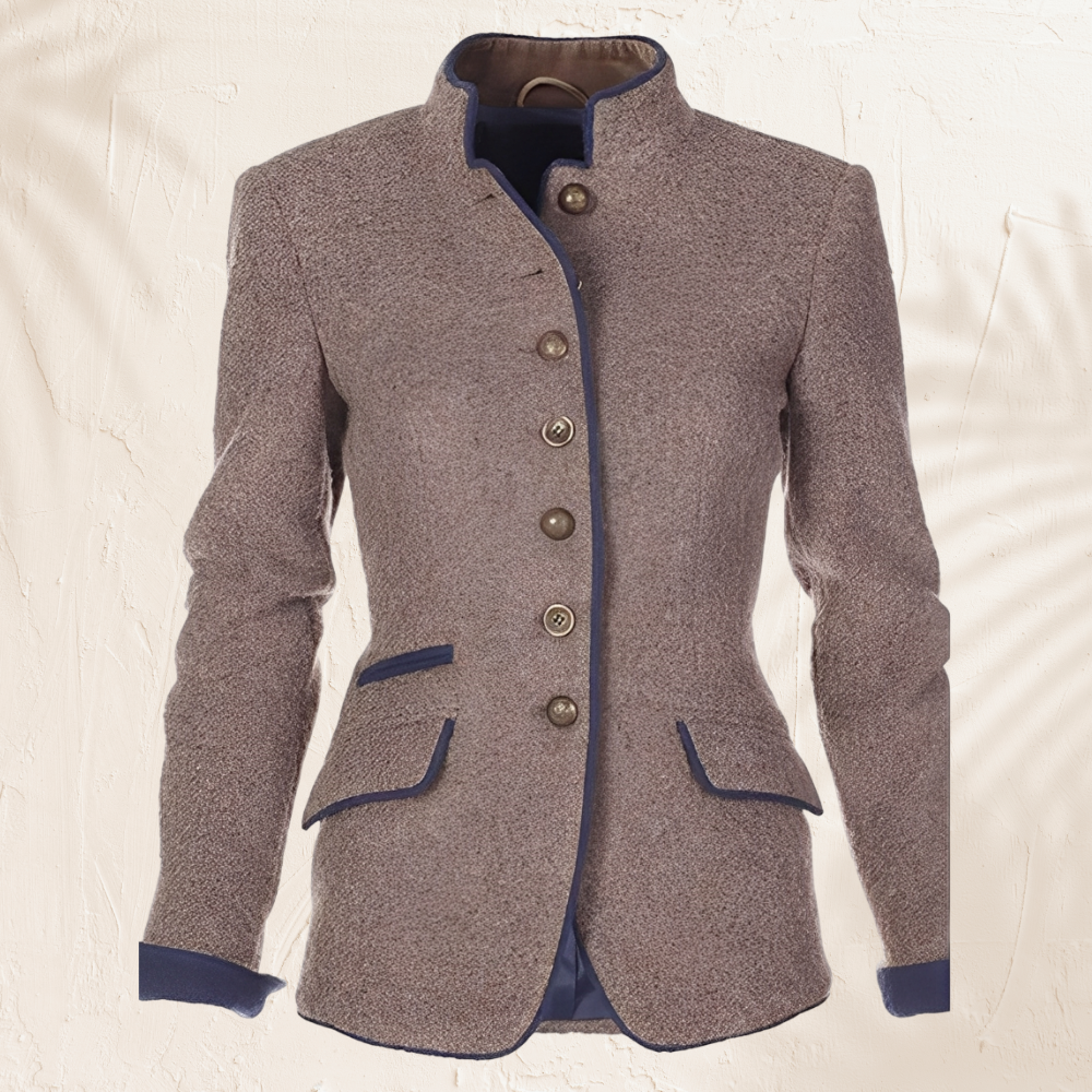 Clémence – Schicke einfarbige Damenjacke