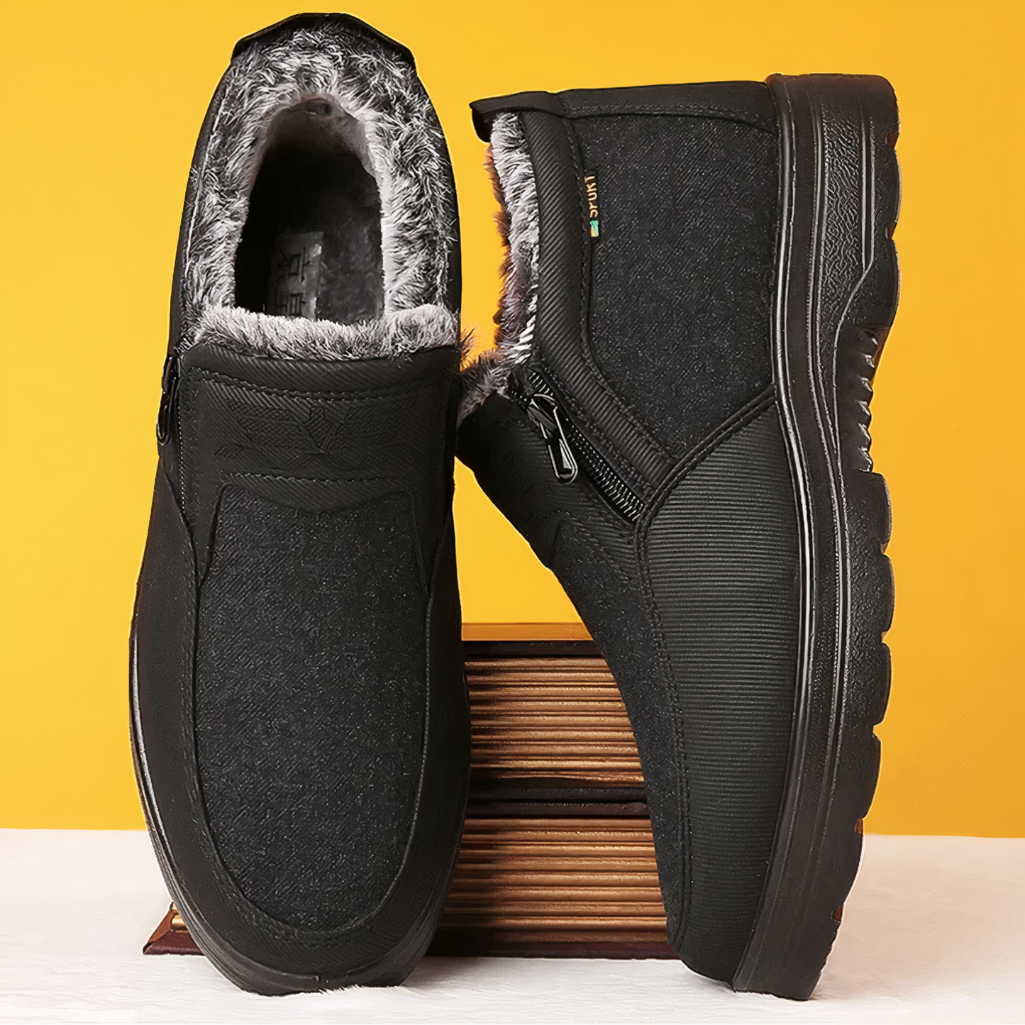 Earl - Warme Winter-Schuhe für Herren mit orthopädischem Design