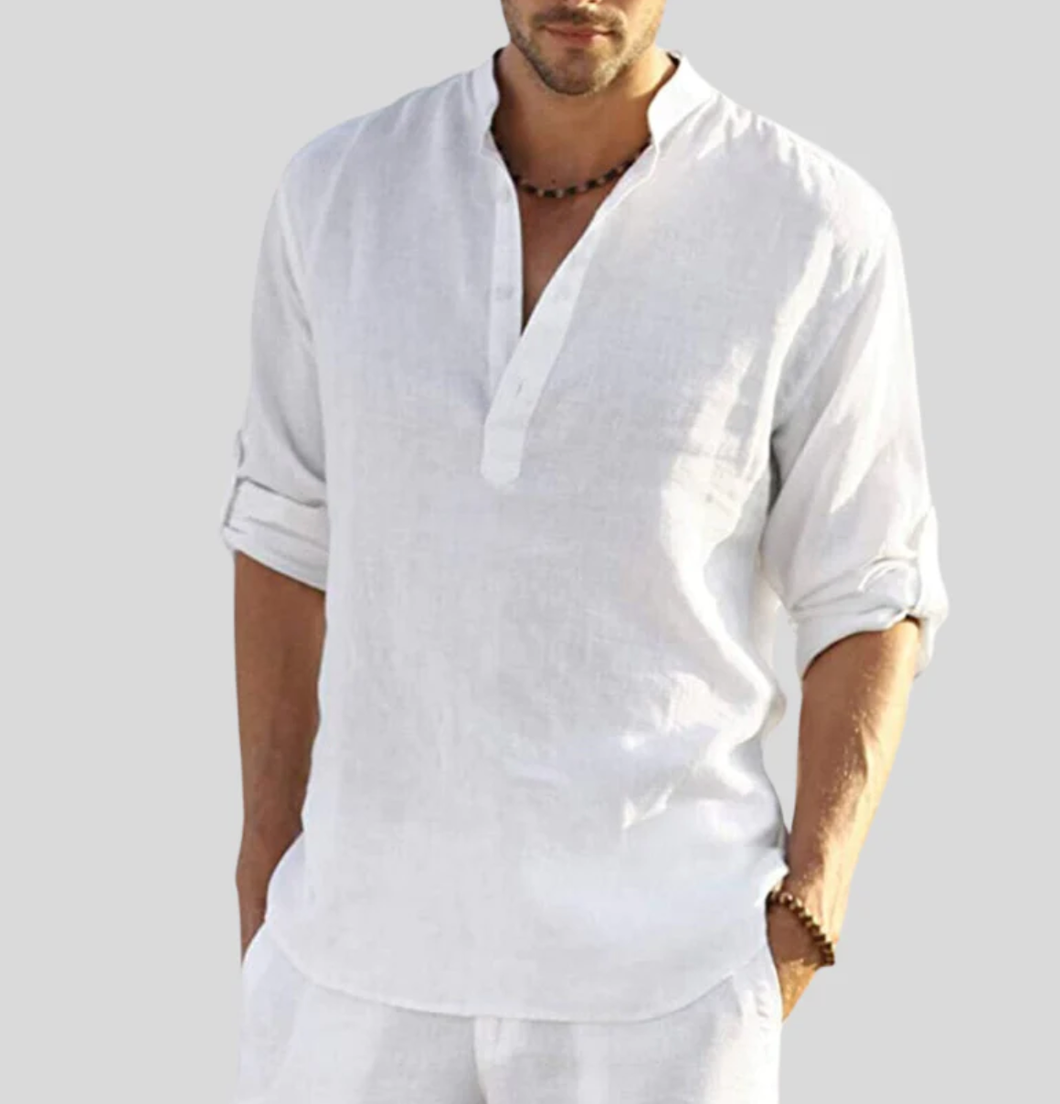 Adriano – Herren-Leinenhemd